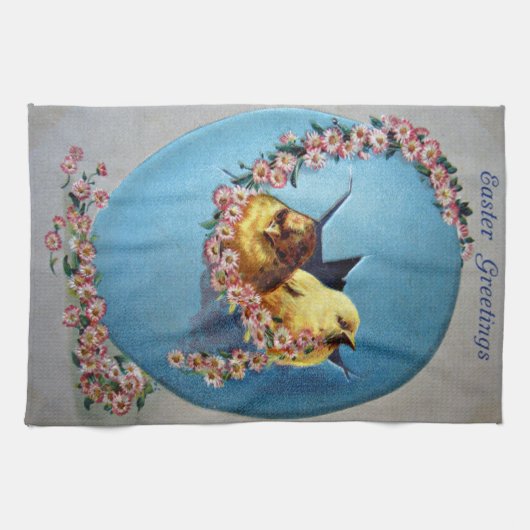 Ostergrüße 1909 handtuch (Horizontal)