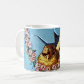 Ostergrüße 1909 kaffeetasse (Vorderseite Links)