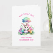 Ostergrüße an Enkelin Karte (Vorderseite)