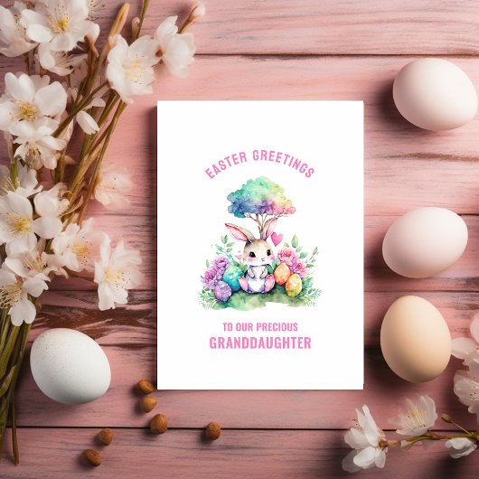 Ostergrüße an Enkelin Karte