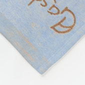 Ostergrüsse Chicks Blue Fleecedecke (Ecke)