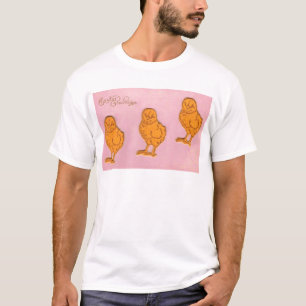 Ostergrüße Chicks Pink T-Shirt