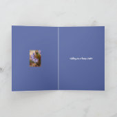 Ostergrüße - Chionodoxa - Karte (Innenseite)
