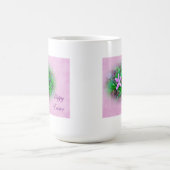 Ostergrüße Deptford Pink Wildblume Kaffeetasse (Mittel)
