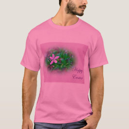 Ostergrüße Deptford Pink Wildblume T-Shirt