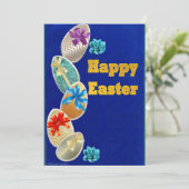 Ostergrüße Feiertagskarte (Stehend Vorderseite)