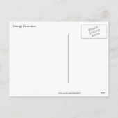 Ostergrüße Feiertagspostkarte (Rückseite)