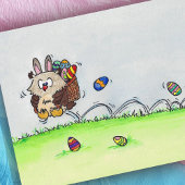 Ostergrüße Feiertagspostkarte