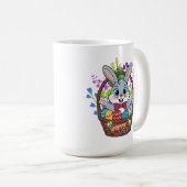 Ostergrüße - Frohe Ostern Kaffeetasse (VorderseiteRechts)