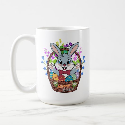 Ostergrüße - Frohe Ostern Kaffeetasse (Links)