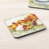 Ostergrüße Getränkeuntersetzer (Linke Seite)