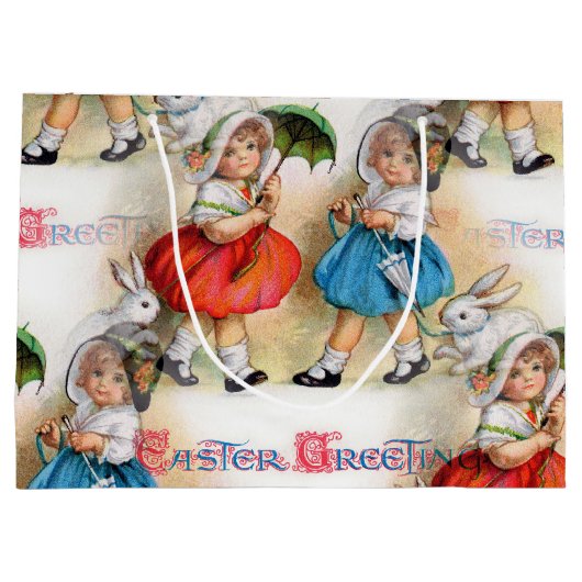 Ostergrüße Große Geschenktüte (Rückseite)