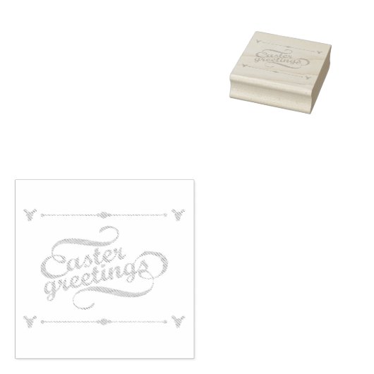 Ostergrüße Gummistempel (Stempel)