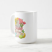 Ostergrüße-Hallo Welt Kaffeetasse (Vorderseite Links)