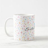 Ostergrüße-Monogramm 11oz Classic-Kaffeetasse Kaffeetasse (Links)