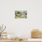 Ostergrüße Poster (Küche)