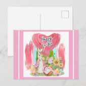 Ostergrüße Postkarte (Vorne/Hinten)