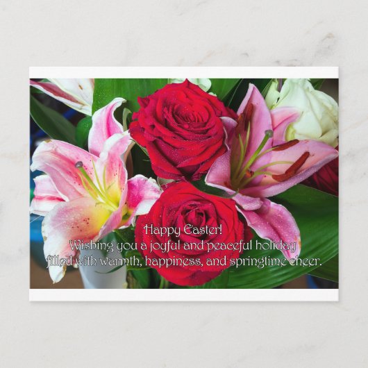 Ostergrüße Postkarte (Vorderseite)