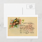 Ostergrußkarte (ca. 1915) feiertagspostkarte (Vorne/Hinten)