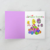 Ostergrußkarte Feiertagskarte (Innenseite)