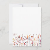 Ostergrußkarte Feiertagskarte (Rückseite)