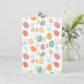 Ostergrußkarte Feiertagskarte (Stehend Vorderseite)