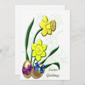Ostergrusskarte Feiertagskarte (Vorne/Hinten)