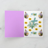 Ostergrußkarte Feiertagskarte (Innenseite)