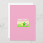 Ostergrußkarte Feiertagskarte (Vorne/Hinten)