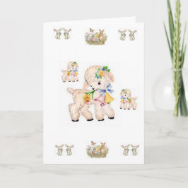 Ostergrußkarte Feiertagskarte