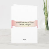 Ostergrußkarte Feiertagskarte (Rückseite)