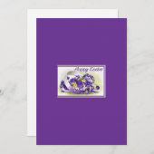 Ostergrußkarte Feiertagskarte (Vorne/Hinten)