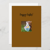 Ostergrußkarte Feiertagskarte (Vorne/Hinten)