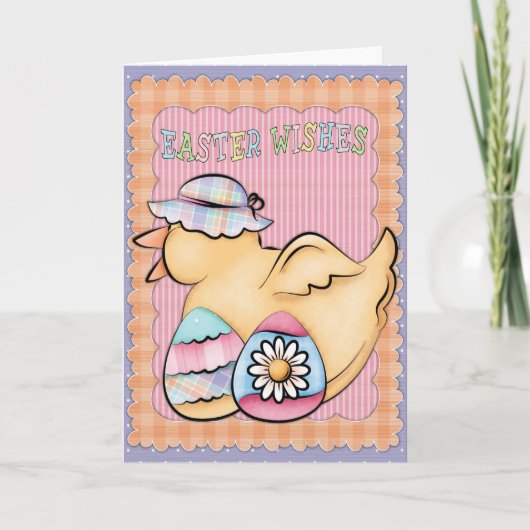 Ostergrußkarte Feiertagskarte (Vorderseite)