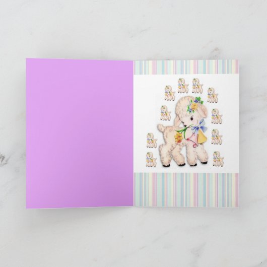 Ostergrußkarte Feiertagskarte (Innenseite)