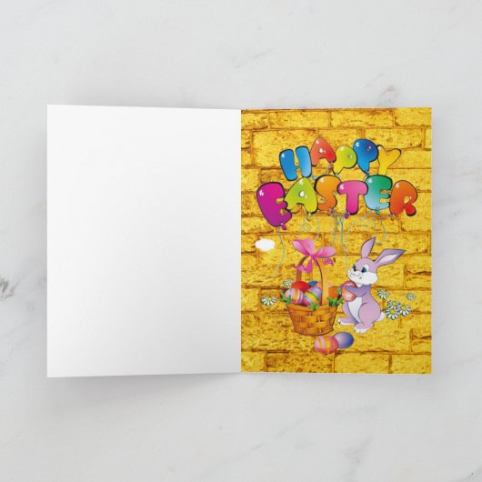 Ostergrußkarte Feiertagskarte (Innenseite)