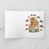 Ostergrußkarte Feiertagskarte (Innenseite)