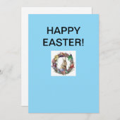 Ostergrußkarte Feiertagskarte (Vorne/Hinten)