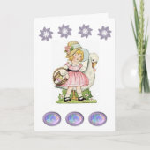 Ostergrußkarte Feiertagskarte (Vorderseite)