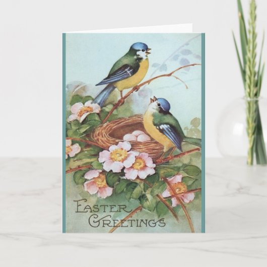 Ostergrusskarte Feiertagskarte (Vorderseite)
