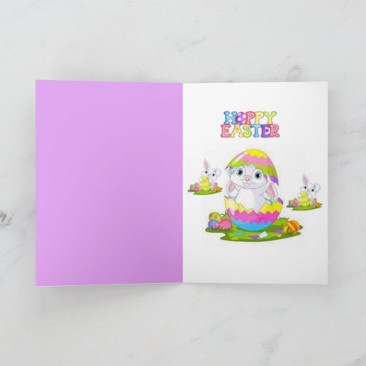 Ostergrußkarte Feiertagskarte (Innenseite)