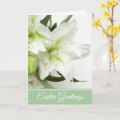Ostergrußkarte Karte (Gelbe Blume)