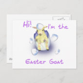 Ostergurt Feiertagspostkarte (Vorne/Hinten)