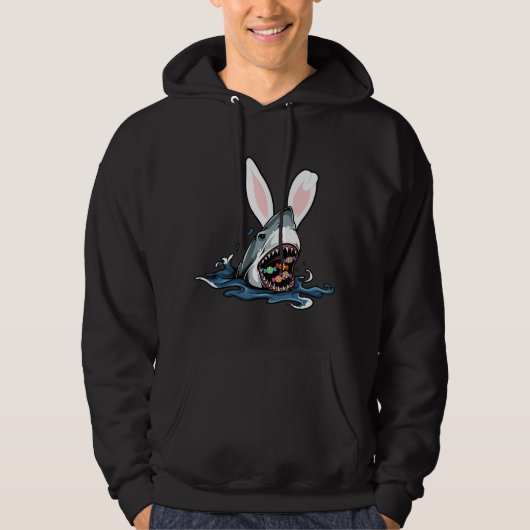 Osterhai für Jungen Mädchen Kinder Hoodie (Vorderseite)