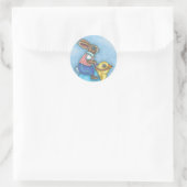 Osterhain und Kick OASTER BUNNY STICKERS Sheet (Tasche)