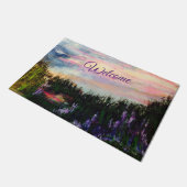 Osterhallelujah Fußmatte (Schrägansicht)