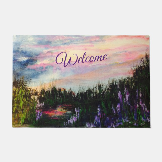 Osterhallelujah Fußmatte (Vorderseite)