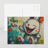 Osterhapper Bunny Postcard #6 Postkarte (Vorne/Hinten)