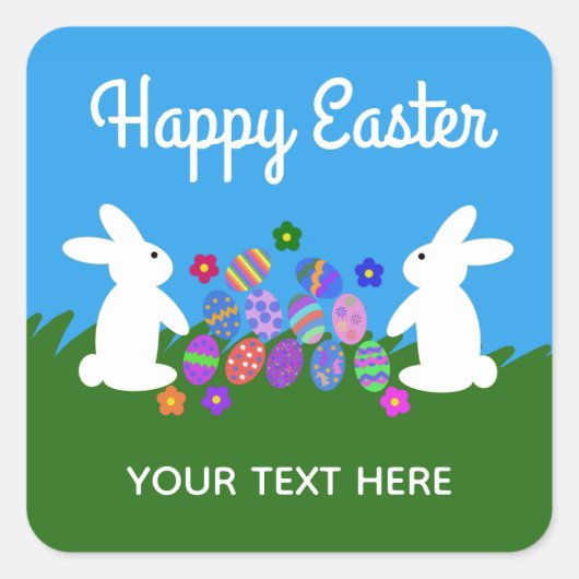 Osterhase #1-2 Stickers (Vorderseite)