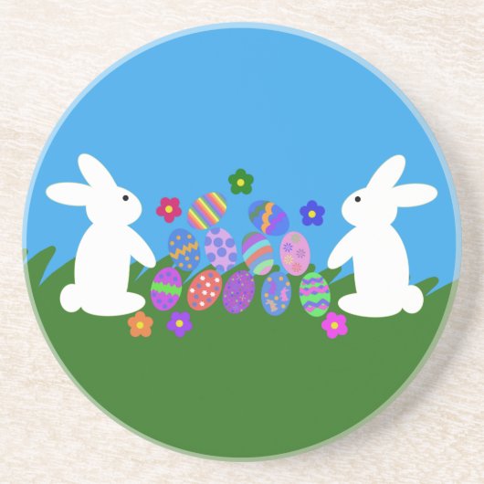 Osterhase 1 Untersetzer (Vorne)